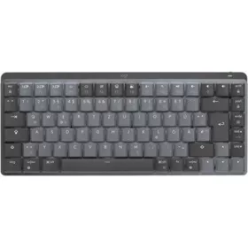   Logitech MX Mechanical Mini Bluetooth / vezeték nélküli angol gaming mechanikus billentyűzet szürke