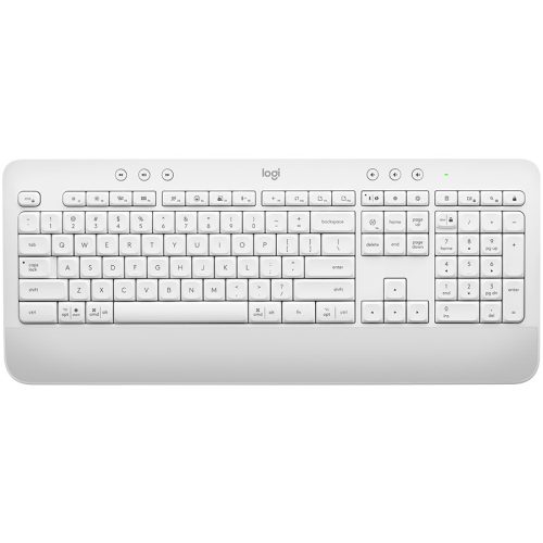 LOGITECH K650 SIGNATURE Bluetooth keyboard - OFF WHITE - US INT'L