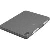 Logitech iPad (10.gen) Combo Touch tablet billentyűzet-tok szürke UK