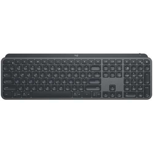 LOGITECH MX Keys S Plus Bluetooth Illuminated Keyboard with Palm Rest - GRAPHITE - US INT'L