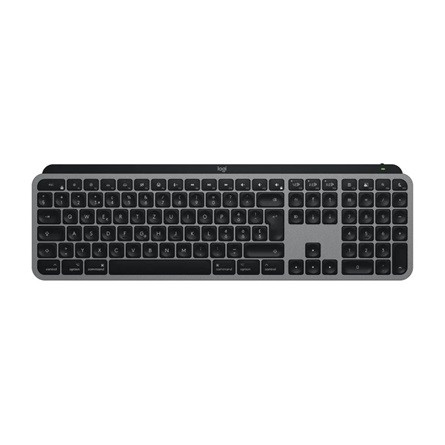 Logitech MX Keys S for Mac Bluetooth angol (US) membrán billentyűzet szürke (Space Gray)