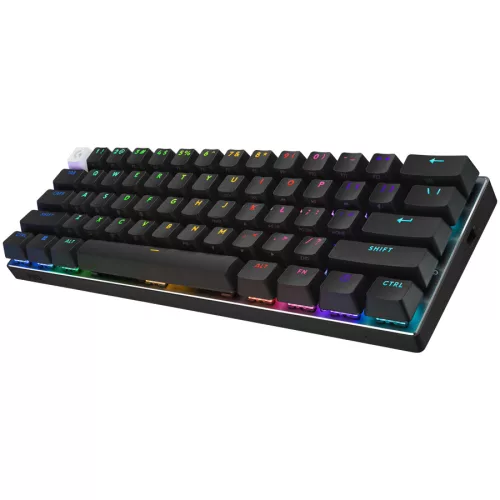 LOGITECH G PRO X 60 LIGHTSPEED Wireless Gaming Keyboard (Tactile) - BLACK - US INT'L - 2.4GHZ/BT - EMEA28-935 - TACTILE SWITCH