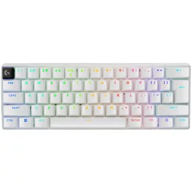  LOGITECH G PRO X 60 LIGHTSPEED Wireless Gaming Keyboard (Tactile) - WHITE - US INT'L - 2.4GHZ/BT - EMEA28-935 - TACTILE SWITCH