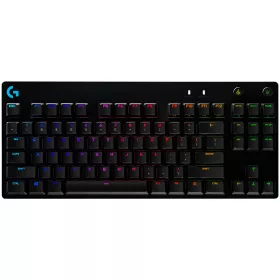   LOGITECH G PRO X TKL LIGHTSPEED Mechanical Gaming Keyboard - BLACK - US INT'L - TACTILE