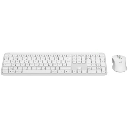 LOGITECH Signature Slim Combo MK950 - OFF WHITE - US INT'L - 2.4GHZ/BT - INTNL-973