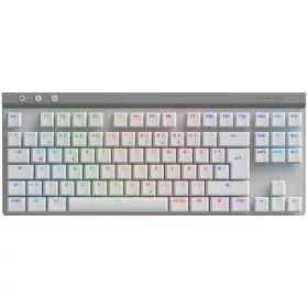   LOGITECH G515 LIGHTSPEED TKL - WHITE - US INT'L - 2.4GHZ/BT- EMEA28i-935 - TACTILE