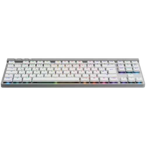 LOGITECH G515 LIGHTSPEED TKL - WHITE - US INT'L - 2.4GHZ/BT- EMEA28i-935 - TACTILE