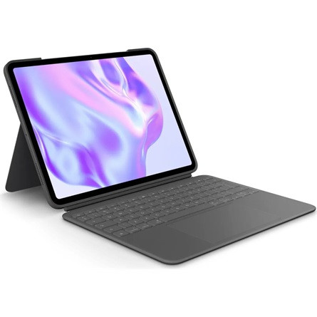 Logitech iPad Pro (M4) Combo Touch 13" tablet billentyűzet-tok szürke US