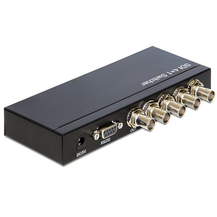 Delock MUL Delock 93251 3G-SDI kapcsoló 4 > 1