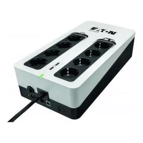   EATON UPS 3S Gen2 UPS DIN, 850VA, 510W, Input: Schuko, Outputs: 8x Schuko, szünetmentes tápegység, USB