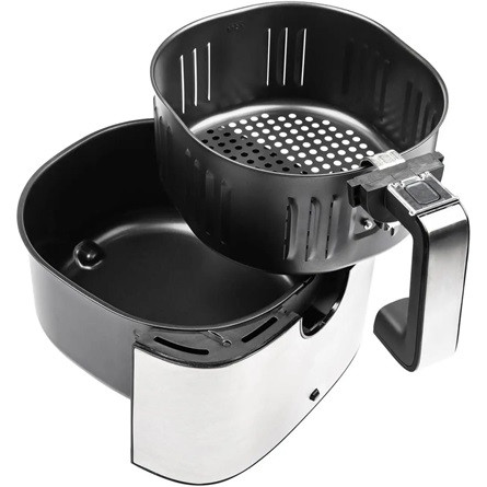 TESLA AirCook Q60 XL - multifunkciós digitális forró levegős sütő, 6 l, 1500W