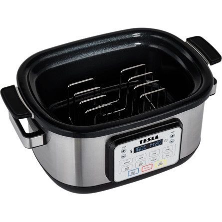 TESLA MultiCook M80 Deluxe Multifunkciós elektromos főzőedény, 6 literes