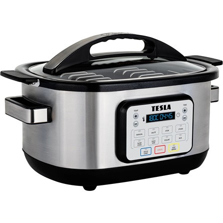 TESLA MultiCook M80 Deluxe Multifunkciós elektromos főzőedény, 6 literes