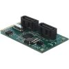 Delock Mini PCIe átalakító 2 x RAID-os SATA-hoz