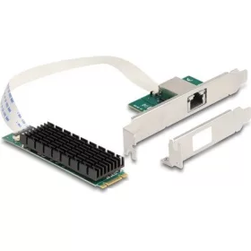   Delock Átalakító, M.2 aljzat B+M nyílással 1 x RJ45 10 Gigabit LAN