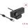 Delock 96400 UHD webkamera fekete