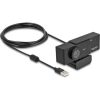 Delock 96400 UHD webkamera fekete