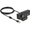 Delock 96400 UHD webkamera fekete