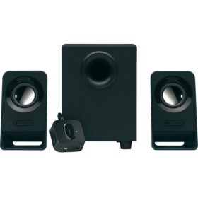   Logitech Hangszóró 2.1 - Z213 (3.5mm Jack, Vezérlő egység, fekete)