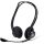 LOGITECH PC960 Corded Stereo Headset BLACK - USB