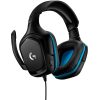 LOGITECH G432 Wired Gaming Headset 7.1 - LEATHERETTE - BLACK/BLUE - USB