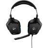 LOGITECH G432 Wired Gaming Headset 7.1 - LEATHERETTE - BLACK/BLUE - USB