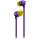 LOGITECH G333 Wired Gaming Earphones - PURPLE - 3.5 MM