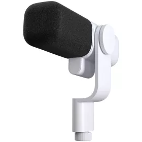   Logitech G Yeti Studio Active Dynamic XLR Broadcast Microphone with ClearAmp - OFF WHITE - XLR