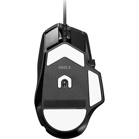 Logitech G502 X + G240 optikai USB gaming egér + egérpad fekete