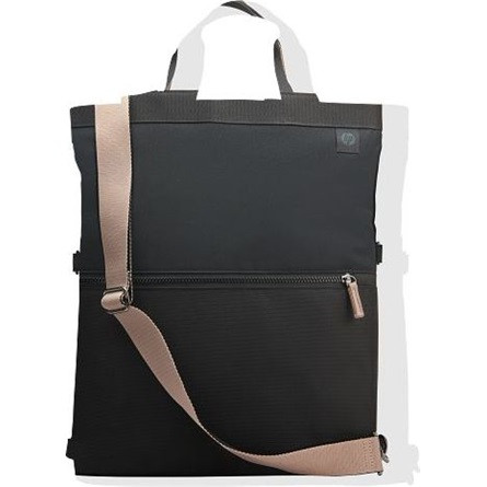 HP Convertible Laptop Backpack Tote 14,1" notebook poliészter oldaltáska/hátizsák fekete-barna