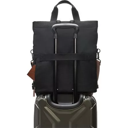 HP Convertible Laptop Backpack Tote 14,1" notebook poliészter oldaltáska/hátizsák fekete-barna