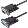 StarTech Serial RS-232 DB9 -> Serial RS-232 DB9 M/F adatkábel 3m fekete Null Modem