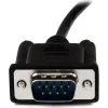 StarTech Serial RS-232 DB9 -> Serial RS-232 DB9 M/F adatkábel 3m fekete Null Modem