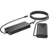 HP Universal Charging Hub Combo 7-port 100W USB-C/A dokkoló fekete