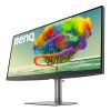 BenQ monitor 34" - PD3420Q (IPS, 21:9, 3440x1440, DP, HDMI, USB) HDR400, Speaker, HAS, Pivot