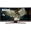 BenQ monitor 37,5" - EW3880R (Ívelt, IPS, 21:9, 3840x1600, 4ms, 300cd/m2,  2xHDMI, DP, USB-C Speaker, HDR, Freesync)