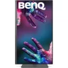 BenQ Monitor 31,5" - PD3205U (IPS, 16:9, 99% sRGB, 3840x2160, 5ms, 350cd/m2, HDMI, DP, USB, Speaker, Pivot, mag.áll.)