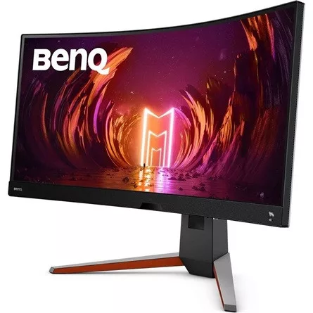 BenQ Monitor 34" - EX3410R (Ívelt, VA, 21:9, 3440x1440, 1ms, 300cd/m2, 2xHDMI, 3xUSB-A, DP, HDR10, 144Hz)