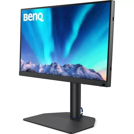 BenQ monitor 27" - SW272Q (IPS, 16:9, 2560x1440, 5ms, 300nit, 100% sRGB, 98% P3, 99% Adobe, 90W USB-C, HDR, HDMI,DP)