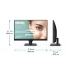 BENQ IPS monitor 23,8" GW2490E 1920x1080, 250 cd/m2, 5ms, 100 Hz, Eye-Care, 2xHDMI, DisplayPort, hangszóró