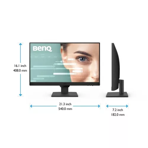 BENQ IPS monitor 23,8" GW2490E 1920x1080, 250 cd/m2, 5ms, 100 Hz, Eye-Care, 2xHDMI, DisplayPort, hangszóró