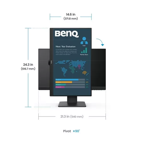 BENQ IPS monitor 27" BL2786TC 1920x1080, 250 cd/m2, 5ms, VGA, HDMI, DisplayPort, USB-C, hangszóró