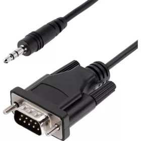   StarTech 3FT DB9 TO 3.5MM SERIAL CABLE RS232 MALE TO 3.5MM SERIAL CABLE