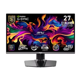   MSI DT MSI Monitor GAMING MPG 272URX QD-OLED 26,5" UHD 3840x2160, 240Hz, 150000:1 CR, 250cd/m2, 0,03ms, 2x HDMI, DP, USB-C