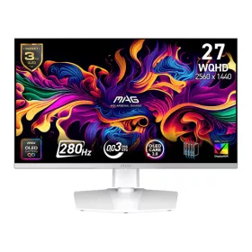   MSI DT MSI Monitor GAMING MAG 272QPW QD-OLED X28 26,5" WQHD 2560x1440, 280Hz, 150000:1 CR, 250cd/m2, 0,03ms, 2x HDMI, DP, White