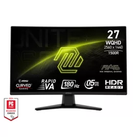   MSI DT MSI Monitor GAMING MAG 274CQF 27" Rapid VA WQHD 2560x1440 16:9 5000:1 180Hz 0,5ms 2x HDMI, DP, Black