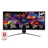 MSI DT MSI Monitor GAMING MPG 341CQPX QD-OLED Ívelt 34" UWQHD 3440x1440 21:9, 240Hz, 1500000:1, 0,03ms, 2x HDMI, DP, USB-C