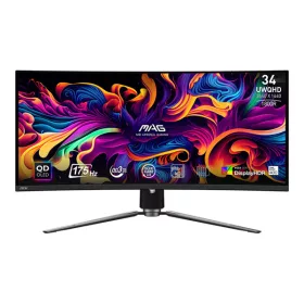   MSI DT MSI Monitor GAMING MAG 341CQP QD-OLED Ívelt 34" UWQHD 3440x1440, 1800R, 0,03ms, 175Hz, 2x HDMI, DP, USB-C, Black