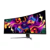 MSI DT MSI Monitor GAMING MPG 491CQP QD-OLED Ívelt 49" 5120x1440, 32:9, 1800R, 0,03ms, 144Hz, 2x HDMI, DP, USB-C, Black