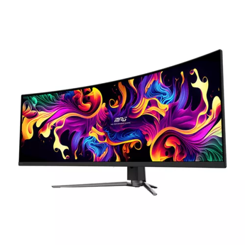 MSI DT MSI Monitor GAMING MPG 491CQP QD-OLED Ívelt 49" 5120x1440, 32:9, 1800R, 0,03ms, 144Hz, 2x HDMI, DP, USB-C, Black